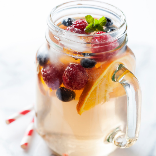 Sparkling Sangria For New Year's Eve