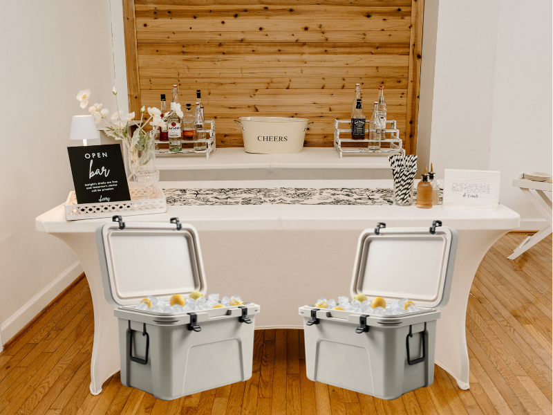 coolers for diy bar setup