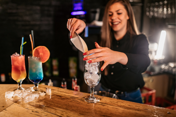 CBE Last Bartender Standing Competition in action